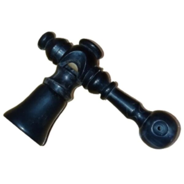 Apito Pio de chifre Artesanal Inhambu-guaçu Preto