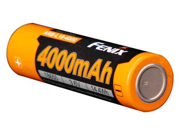 Bateria Fenix Recarregável 18650 4000mAh 3.6V 14.4Wh De Íon de Lítio ARB-L18-4000