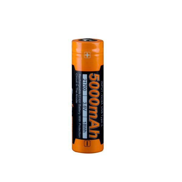 Bateria Fenix Recarregável 21700 5000mAh 3.6V 18Wh De Íon de Lítio ARB-L21-5000U
