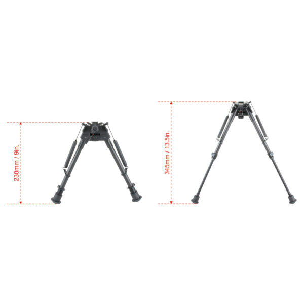 Bipé Estilo Swivels 9-13,5" - Vector Optics