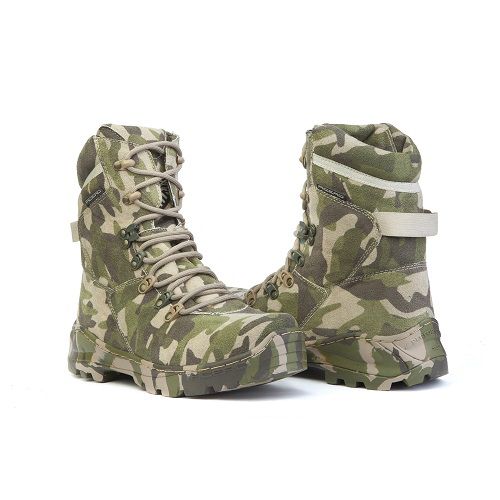 Coturno Militar Multicam Acero - Camuflada