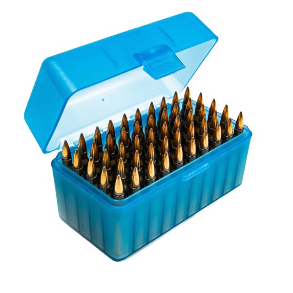 Caixa para Munições Tsunami - 243 Win/308 Win/ 6,5 mm - 50 Rounds