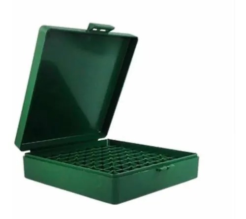 Caixa para munição, marca Combat MTM, cal 10mm - .45 ACP & .40S&W - capacidade 100 munições