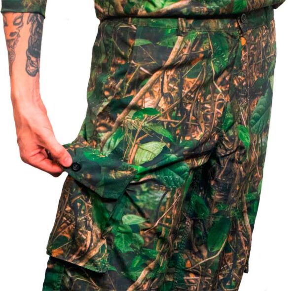 Calça Camuflada em Brim Rip Stop Bioma Brasil - Tam 44