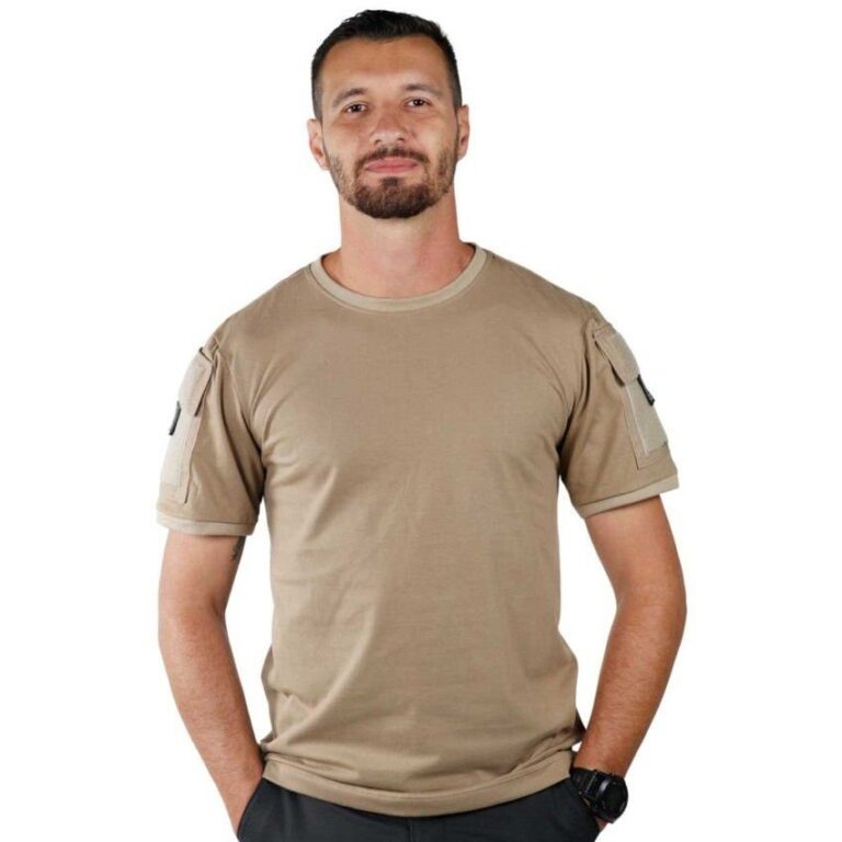 Camiseta Masculina Bélica Ranger M/C  Coyote GG