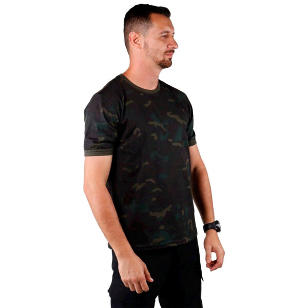 Camiseta Masculina Bélica Ranger M/C Mult Black G