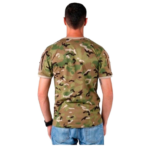 Camiseta Masculina Bélica Ranger M/C Mult camuflado P