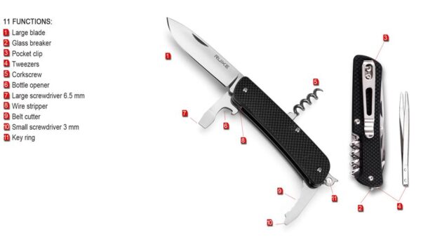 Canivete Multifuncional Ruike M21-G