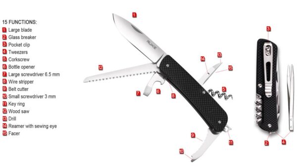 Canivete Multifuncional Ruike M32-B