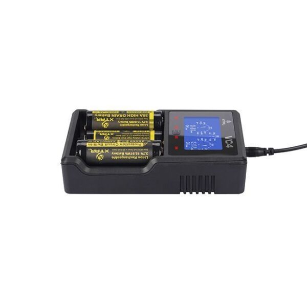 Carregador de Baterias 4 Canais, Entrada 5V USB Modelo VC4 - Xtar