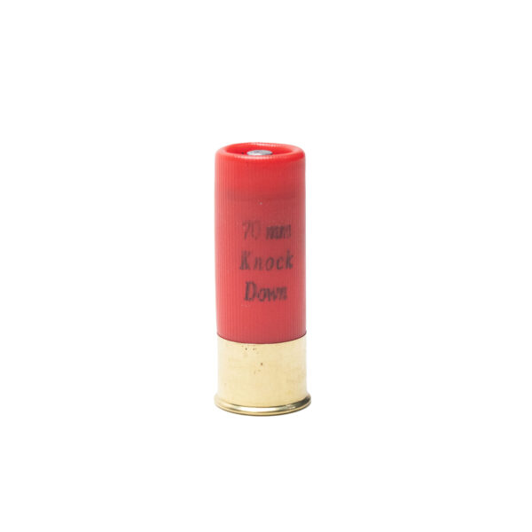 Cartucho CBC Cal 12GA Câmara 70mm Balote Knock Down Cx 10 Unidades