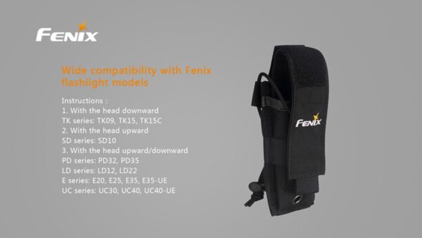 Coldre para Lanterna Fenix ALP-MT - Holster (Oliva)