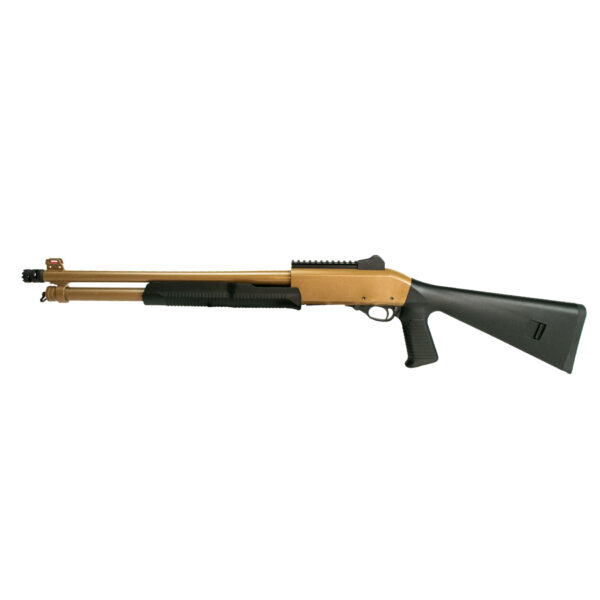 Espingarda Pump Akkar Karatay 612 TAC Barrett Brown - Cal 12GA 18,5"