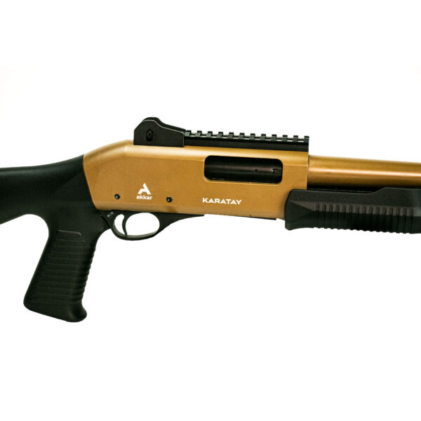 Espingarda Pump Akkar Karatay 612 TAC Barrett Brown - Cal 12GA 18,5"