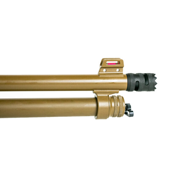 Espingarda Pump Akkar Karatay 612 TAC Barrett Brown - Cal 12GA 18,5"