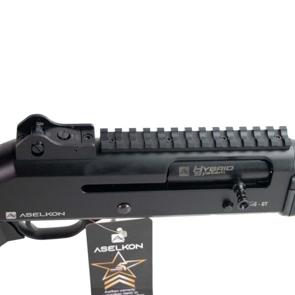 Espingarda Semiautomática Aselkon S4-GT Extra Black Cal 12GA 18,5"