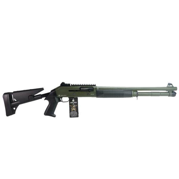 Espingarda Semiautomática Aselkon S4-GT Nato Green Cal 12GA 18,5"