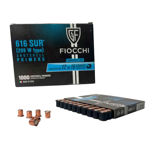 Espoleta Fiocchi 209 - (Mod. 616 SUR) - Cx 100un