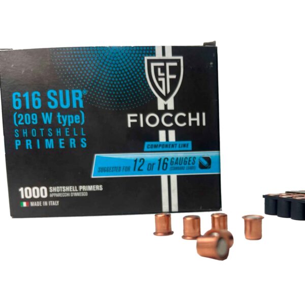 Espoleta Fiocchi 209 - (Mod. 616 SUR) - Cx 100un