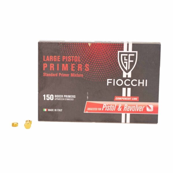 Espoleta Fiocchi 2 1/2 LARGE PISTOL - Cx 150