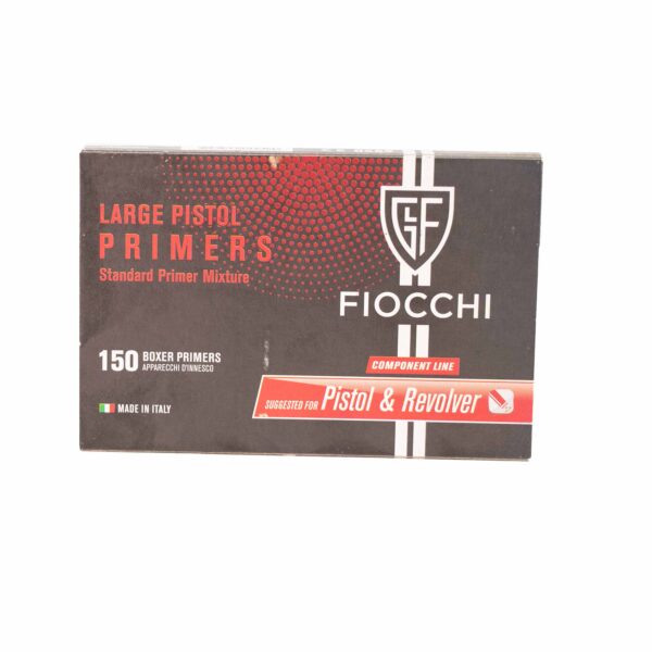 Espoleta Fiocchi 2 1/2 LARGE PISTOL - Cx 150