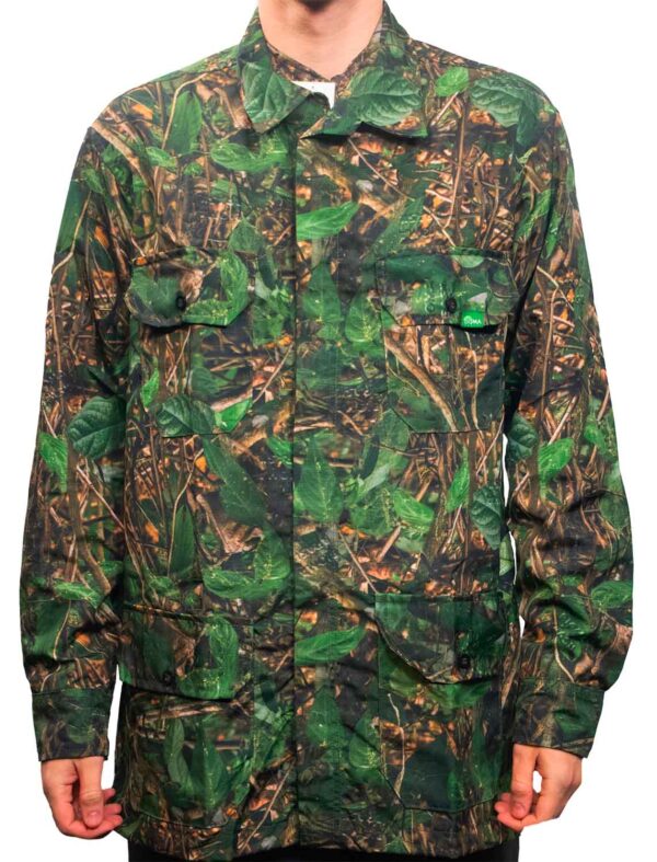 Jaleco Camuflada em Brim Rip Stop Bioma Brasil - Tam GG