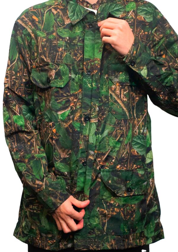 Jaleco Camuflada em Brim Rip Stop Bioma Brasil - Tam M