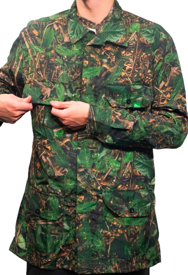 Jaleco Camuflada em Brim Rip Stop Bioma Brasil - Tam M