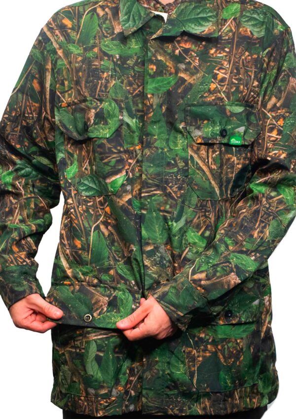 Jaleco Camuflada em Brim Rip Stop Bioma Brasil - Tam P