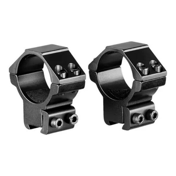 Kit 2x Suporte Mount Fixação Luneta 30mm Perfil Baixo 14mm