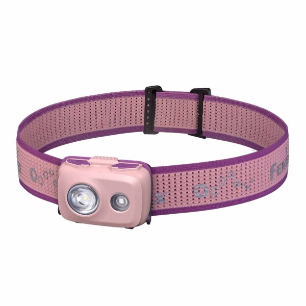 Lanterna de Cabeça Fenix HL16 Rosa - 450 Lúmens