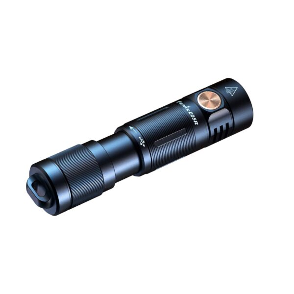 Lanterna EDC Fenix E05R Marrom - 400 Lúmens