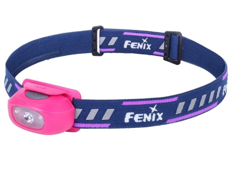 Lanterna para cabeça Fenix HL16 Rosa - 70 Lúmens
