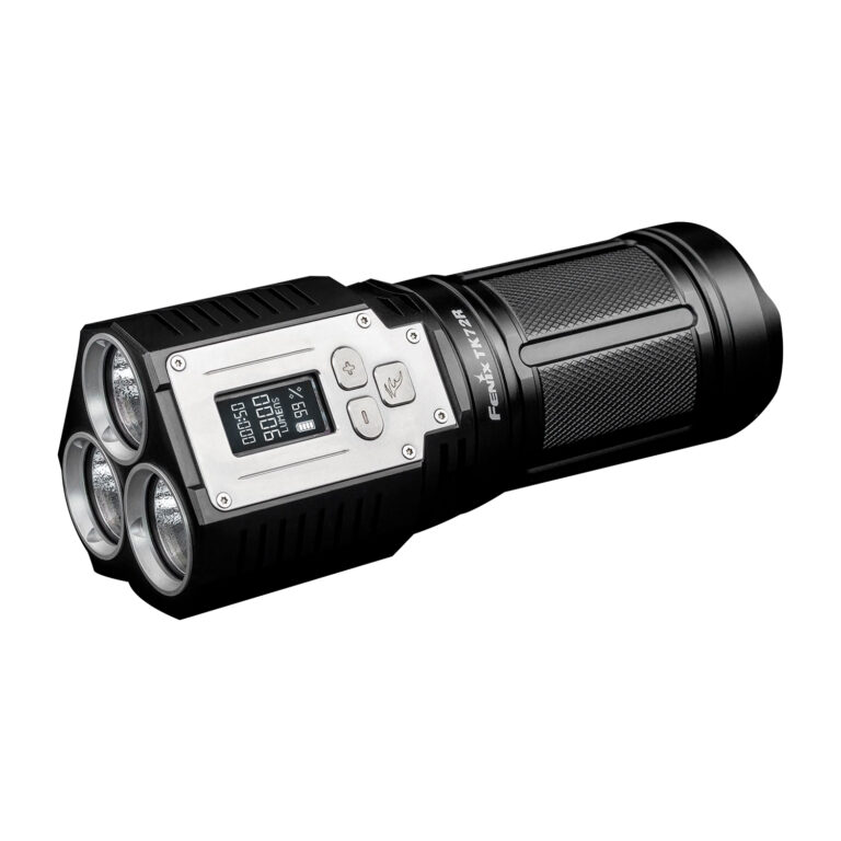 Lanterna Tática Fenix TK72R Preta - 9000 Lúmens