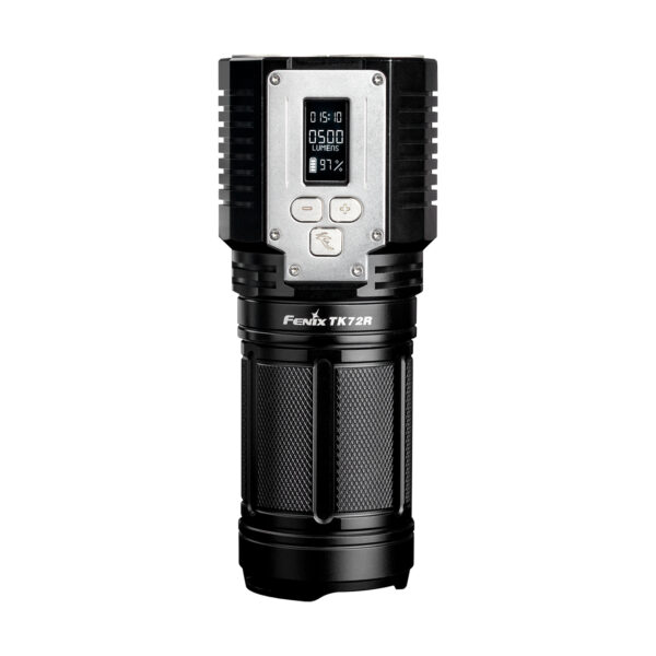 Lanterna Tática Fenix TK72R Preta - 9000 Lúmens