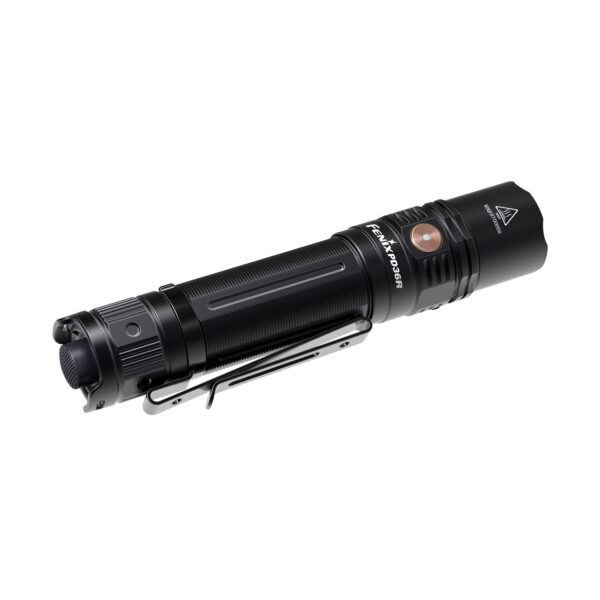 Kit Lanterna Tática Fenix PD36R - 1600 Lúmens + E01 V2.0 - 100 Lúmens