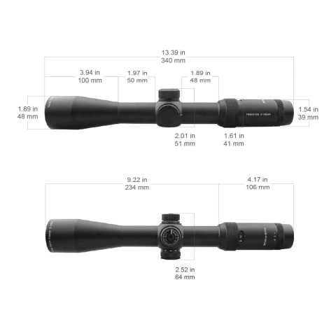 Luneta Vector Optics  Forester 2-10x40mm SFP SCOM-02