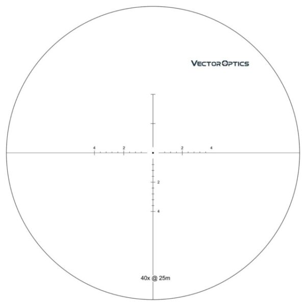 Luneta Sentinel-X 10-40x50 SFP 1/8 MOA - Vector Optics SCOL-34