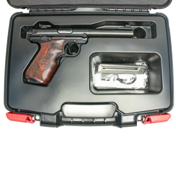 Pistola Ruger Mark IV Target Azul Oxidado - Cal .22 LR 5,5"
