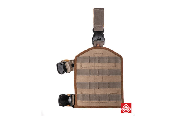 Placa De Perna Warfare - Ambidestra - Coyote