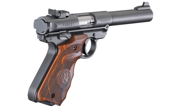 Pistola Ruger Mark IV Target Azul Oxidado - Cal .22 LR 5,5"
