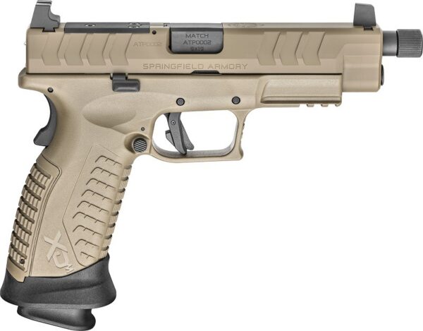 Pistola Springfield XD-M Elite OSP Threaded Desert FDE - Calibre 9mm - 4,5"