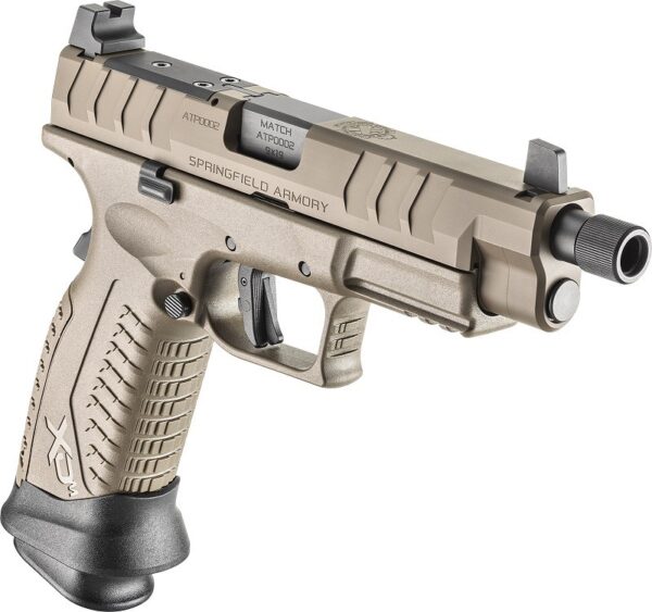 Pistola Springfield XD-M Elite OSP Threaded Desert FDE - Calibre 9mm - 4,5"