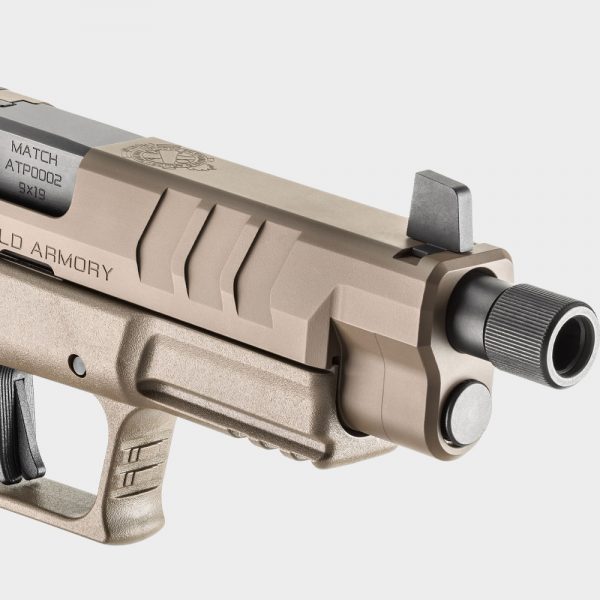 Pistola Springfield XD-M Elite OSP Threaded Desert FDE - Calibre 9mm - 4,5"