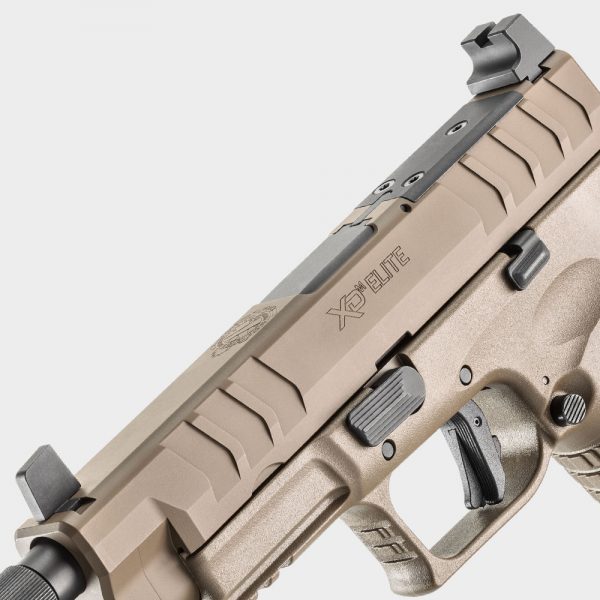 Pistola Springfield XD-M Elite OSP Threaded Desert FDE - Calibre 9mm - 4,5"