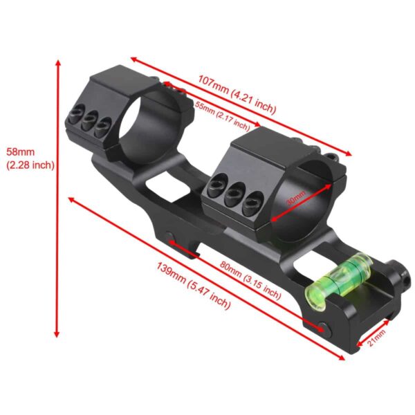 Suporte para Luneta 30mm Extra Light - Vector Optics